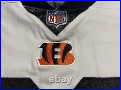 Nick Bowers Cincinnati Bengals NFL Team Issued White Alt Game Jersey Penn State