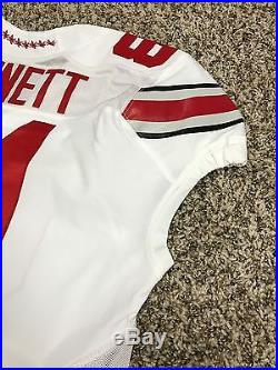 Nick Vannett Game Issued Not Worn Ohio State Football Jersey Seattle Seahawks