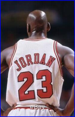 Nike 1998 Nba Finals Jordan Bulls Game Issue Jersey Autograph Signed Auto Uda Pe