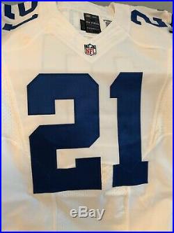 Nike 2016 Dallas Cowboys Game Issued Jersey 21 Zeke Elliott