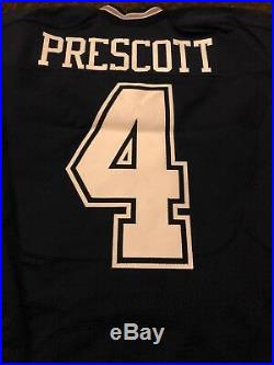 Nike 2016 Dallas Cowboys Game Issued Jersey 4 Dak Prescott
