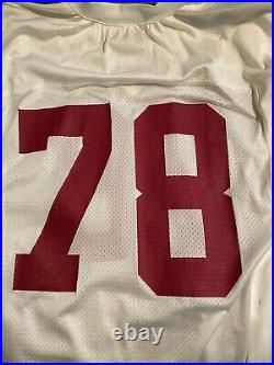 Nike Alabama Football Game Used /issued Jersey Sz 52 SIGNED MIKE SHULA Tide