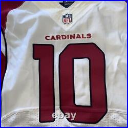 Nike Arizona Cardinals Game Issued Worn Jersey NFL Jersey #10 NNOB White 2012