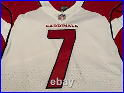 Nike Arizona Cardinals Game Issued Worn Jersey NFL QB 44 +6 Team Gabbert Mizzou