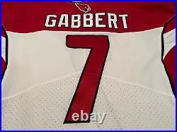 Nike Arizona Cardinals Game Issued Worn Jersey NFL QB 44 +6 Team Gabbert UMO