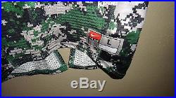 Nike Authentic Portland State Vikings #6 Football Game Team Issued Jersey Camo