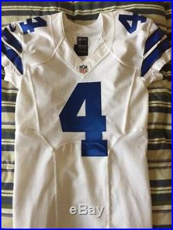 Nike Dallas Cowboys Game Issued Jersey 4 Prescott