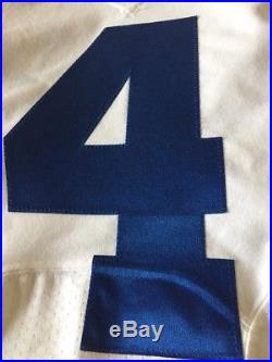Nike Dallas Cowboys Game Issued Jersey 4 Prescott