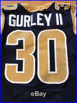 Nike Game Team Issued Los Angeles Rams Todd Gurley Rookie Jersey