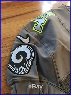 Nike Game Team Issued Robert Quinn St Louis LA Rams Pro Bowl Jersey Nfl COA