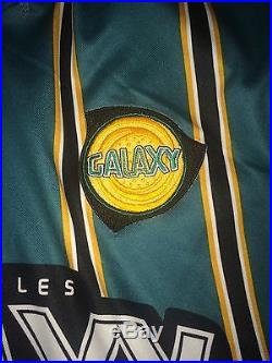 Nike LA Galaxy 1998 MLS #3 Greg Vanney Player Issue Game Soccer Jersey XL
