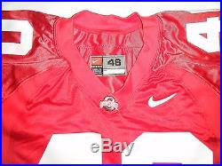 Nike Ohio State Buckeyes #40 Team Issue Football Jersey Sz. 46 Game Worn RB Used
