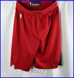 Nike Portland Trail Blazers Team Player Issued Authentic Game Shorts NBA jersey