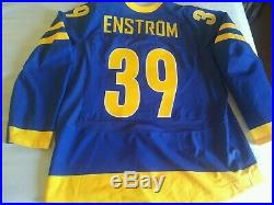 Nike Sweden Hockey Game Issued Gamer Jersey Tobias Enstrom 2010 Olympics s 58