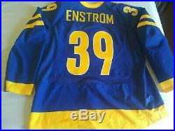 Nike Sweden Hockey Game Issued Gamer Jersey Tobias Enstrom 2010 Olympics s 58