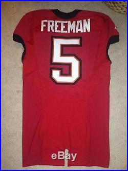 Nike Tampa Bay Buccaneers Josh Freeman 2012 Team Issued Game Jersey