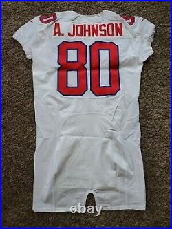 Nike Team Issued Andre Johnson Texans 2012 NFL Pro Bowl Football Game Jersey