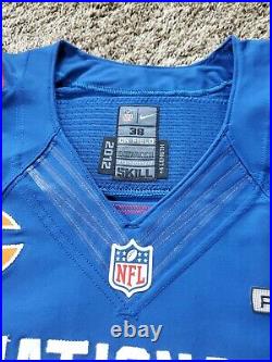 Nike Team Issued Brandon Marshall Bears 2012 NFL Pro Bowl Football Game Jersey