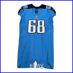 Nike Tennessee Titans 2012 Game Issued Jersey Sz 48 Stingily #68 Football Stitch