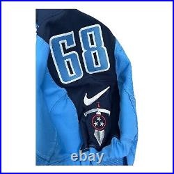 Nike Tennessee Titans 2012 Game Issued Jersey Sz 48 Stingily #68 Football Stitch