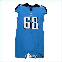 Nike Tennessee Titans 2013 Game Issued Jersey Sz 46 Stingily #68 Football Stitch