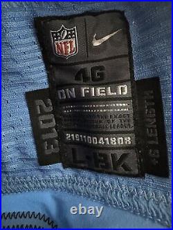 Nike Tennessee Titans 2013 Game Issued Jersey Sz 46 Stingily #68 Football Stitch