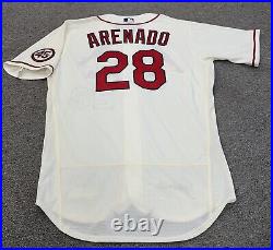 Nolan Arenado St. Louis Cardinals Team Issued Jersey 2021 Gibson Patch MLB Auth