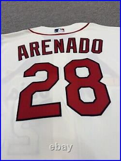 Nolan Arenado St. Louis Cardinals Team Issued Jersey 2021 Gibson Patch MLB Auth