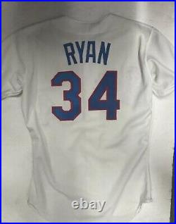 Nolan Ryan 1989 Game Used Issued Signed Jersey 5000 Strikeouts HOF JSA COA