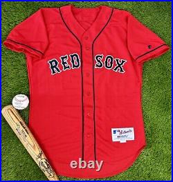 Nomar Garciaparra Game Issued MLB Baseball Jersey 2004 Boston Red Sox Alternate