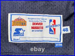Nuggets Antonio Mcdyess Game Jersey nba champion issued used worn