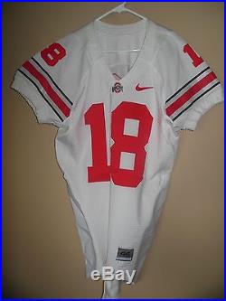 Ohio State Buckeyes Game Used/ Issued Football Jersey All Sewn