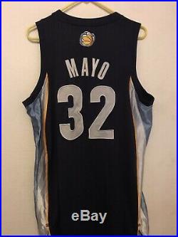 OJ Mayo Memphis Grizzlies 2010-11 Game Worn Team Issued NBA Jersey Sewn #32