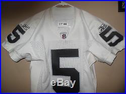 Oakland Raiders Game Issued/Worn Jersey