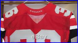 Ohio State Buckeyes 2013 Authentic Game Issued Used Jersey sz 44