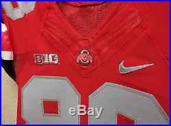 Ohio State Buckeyes Game Used / Issued Rivalry Jersey Nike Size 42