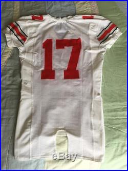 Ohio State Buckeyes Todd Boeckman Nike Elite Authentic Game Used Issued Jersey