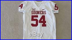 Oklahoma Sooners Authentic Game Issued Used Jersey sz 50
