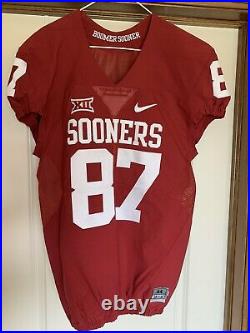 Oklahoma Sooners Authentic Team Game Issued Jersey sz 44