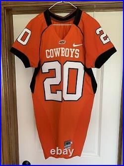 Oklahoma State Cowboys Authentic Game Team Issued Jersey sz 44