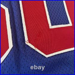 Olden Polynice Los Angeles Clippers Reebok Game Issued Jersey 54 NBA Blue