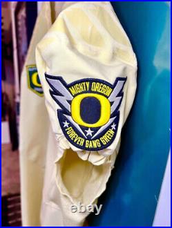 Oregon Ducks 2012 Team / Game Issued Spring Game Support the Troops Jersey Sz 44