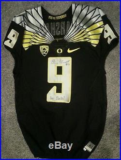 Oregon Ducks Byron Marshall Player Issued Game Jersey Not Worn Used 1Day Auction