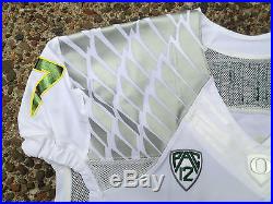 Oregon Ducks Game Football Jersey Authentic Nike Team Issued Size 46
