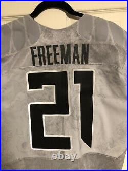 Oregon Ducks Royce Freeman Team Issued Game Jersey, Signed Broncos
