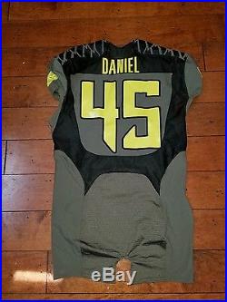 Oregon ducks military authentic game jersey issued