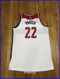 Otto Porter game worn issue used Jersey wizards wall beal