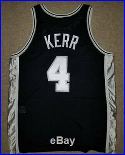 PHOTOMATCHED Steve Kerr Spurs Game Worn Used Issued Jersey 46+2 Pro Cut 1998-99