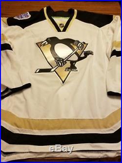 PITTSBURGH PENGUINS Stadium Series Game Issued Pro GOALIE CUT Hockey Jersey 58