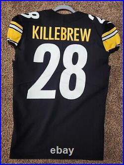 PITTSBURGH STEELERS TEAM ISSUED JERSEY Miles Kil GAME JERSEY